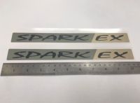 สติ๊กเกอร์ดั้งเดิม ติดข้างประตู ISUZU SPARK EX ทูโทน ปี 1995 - 1996 sticker ติดรถ แต่งรถ อีซูซุ สติกเกอ สติกเกอร์ 2 สี สวย งานดี หายาก