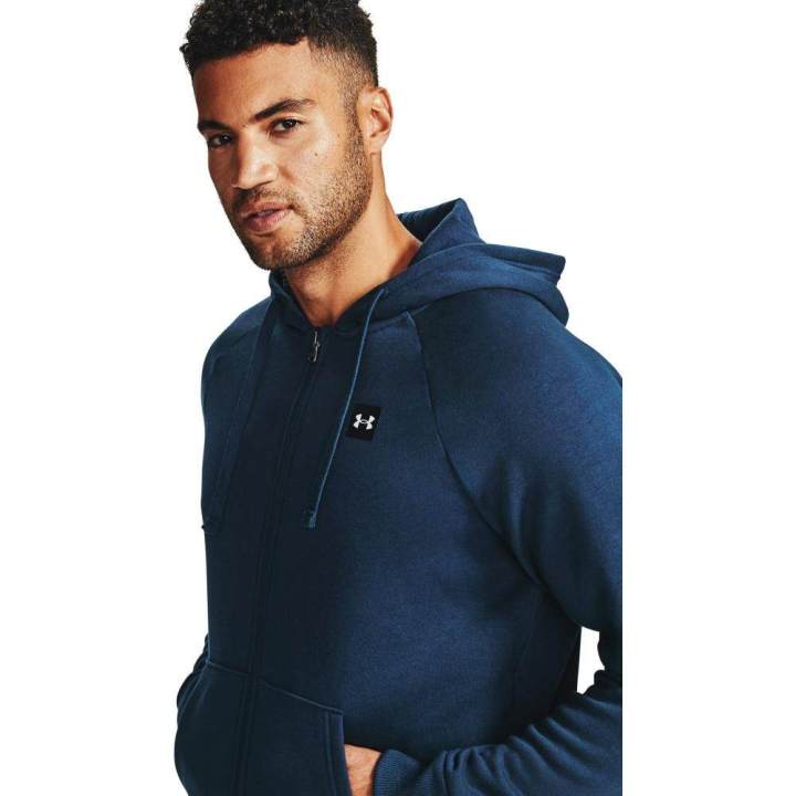 under-armour-ua-mens-rival-fleece-full-zip-hoodie-อันเดอร์-อาเมอร์-เสื้อฮู้ดออกกำลังกาย-สำหรับผู้ชาย