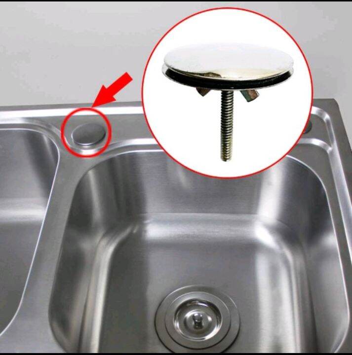 Stainless Cap Cover / Sink Hole Cover Sold per piece Lazada PH