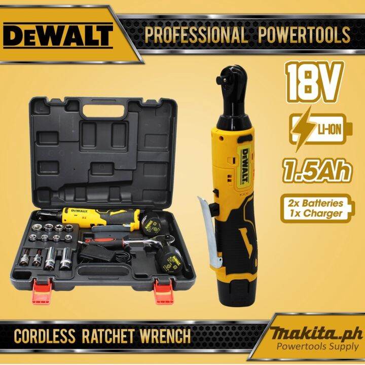 DeWALT DCG100D Cordless Ratchet Wrench SET Lazada PH