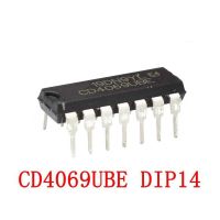 10PCS CD4069UBE DIP-14 CD4069U CD4069BE CD4069 4069 DIP14 ชิปเซ็ต IC ใหม่และเป็นต้นฉบับ