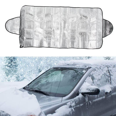 Windshield Cover Multifunctional Anti UV Protector Windscreen Sun Shade for Summer Winter