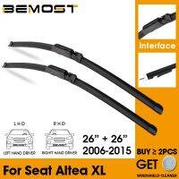 Car Wiper Blade Front Window Windshield Rubber Silicon Refill Wipers For Seat Altea XL 2006 2015 LHD/RHD 26 quot; 26 quot; Car Accessories