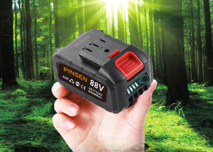 36v-198v-แบตเตอรี่ลิเธียม-แบตเตอรี่เครื่องตัดหญ้า-lawn-mower-battery-แบบชาร์จแบต-ชาร์จเร็ว-แบตเตอรี่ความจุสูง-ชาร์จ-2-ชม-ใช้ได้-120-นาที