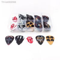 ┇❒۩ SOACH 50pcs 0.46/.071/1.0mm High quality print Guitar picks Multi-picture mix 10 grid Box Set Guitar Parts Accessories