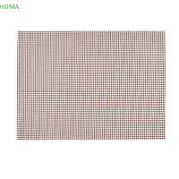 ?【Lowest price】HOMA 1PC 30*40ซม.Non-Stick High Temperature resistant BBQ Grid Pad บาร์บีคิวตาข่าย