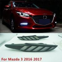 MAZDA 3 By Mastersat รุ่นปี 2017  ไฟ Led Day light+ไฟเลี้ยว  ในกันชนหน้า ตรงรุ่น ผลิตจากวัสดุ ABS อย่างดี กันน้ำ ไฟเดย์ไลท์ +ไฟหรี่ + ไฟเลี้ยว ไฟแต่งรถ  ไฟรถแต่ง รับประกัน 6 เดือน