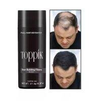 GH ลด50% TOPPIK ผงไฟเบอร์สีดำ ปิดผมบาง หัวล้าน ผมบาง ขนาด 27.5 กรัม - สีดำ Toppik Hair Building Fiber Toppik