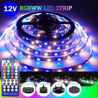 5050 RGB Led Strip Light RGBW RGBWW Wifi Ir Controller Waterproof Luces 12V Led Ribbon White Wall Room Decoration 18/30/60 Led/M