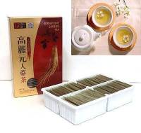 [สินค้าของแท้100% พร้อมส่ง] KOREAN ONE GINSENG TEA ชาโสมเกาหลี(แบบชง) 1กล่องบรรจุ 100ซอง (Exp 2025.10.13)