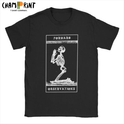 100% cotton T-shirt Mens Praying Skeleton Forward Observations Group T Shirts Gbrs Tops Short Sleeve Crewneck Tees Gift