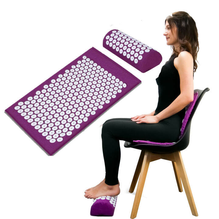 yoga-acupressure-mat-pillow-massage-set-for-back-neck-pain-relief-and-muscle-relaxation