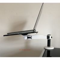 TK501-LP60 full motion rotate clamp base steel single laptop tray bracket computer desk stand double arm support full motion