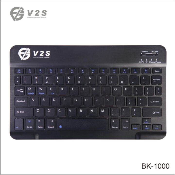 v2s km1000 ultrathin mute keyboard wireless bluetooth keyboard office