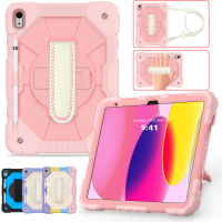 เคส iPad สำหรับเด็ก,ฝาครอบกันกระแทกสำหรับงานหนัก,kickstand ถือสายคล้องมือผู้ถือดินสอสำหรับ iPad 10th Generation Case 10.9 2022 /Ipad 9th Gen 8th 7th 6th 5th Gen/air 5 Air 4 /Pro 11 2022 2021 2020 2018 /Mini 6