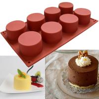 Bakeware Cylindrical Fondant Crafts Silicone Wedding Cake Muffin Cupcake Mold Cake Decorating Molds Cake Tools
