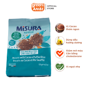HSD 30 09 2023 Bánh qui Cacao cốm gạo Misura 120g