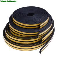 1Pc 10M Single Sided Adhesive Waterproof Weather Stripping Foam Sponge Rubber Strip Tape For Window Door Seal Strip Adhesives Tape