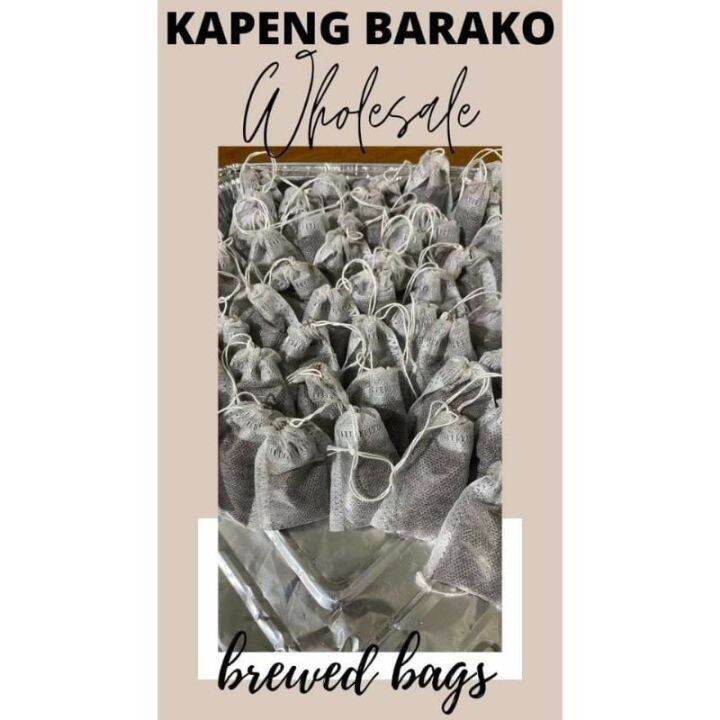 Brewed Coffee in Tea Bag 10 pcs 5g/6g + Lazada PH