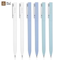 Youpin ปากกาหมึกเติมปากกาหมึกเจลสำหรับปากกาหมึกเจล0.5มม. สีสัน Deli สีฟ้า/ดำ/แดงหมึกสำหรับโรงเรียนสำนักงาน