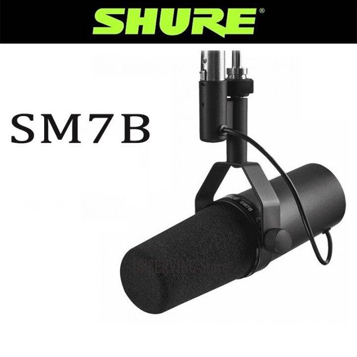 SHURE Shure SM7B Professional Dynamic Recording Studio-level Vocal ...