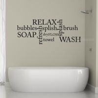 [COD] Wall Decal Word Vinyl Sticker Quotes Lettering Wallpaper LL968