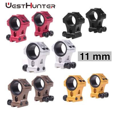 WESTHUNTER 25.4mm/30mm High Profile 11mm Dovetail Rail Scope Mount Rings Center Height 36mm/1.42 in Optical Sights Bracket