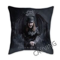 OZZY OSBOURNE 3D printed polyester decorative throw pillowcase square zipper pillowcase fan shaped gift home decoration  (Double sided printing design for pillow)