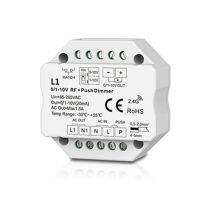 2.4G RF to 1 Channels 0-10V Push Dimmer L1