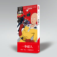 ใหม่180ชิ้นเซ็ต ONE PUNCH MAN Amine โปสการ์ดขนาดใหญ่บัตรอวยพรการ์ดข้อความเครื่องเขียนของขวัญ