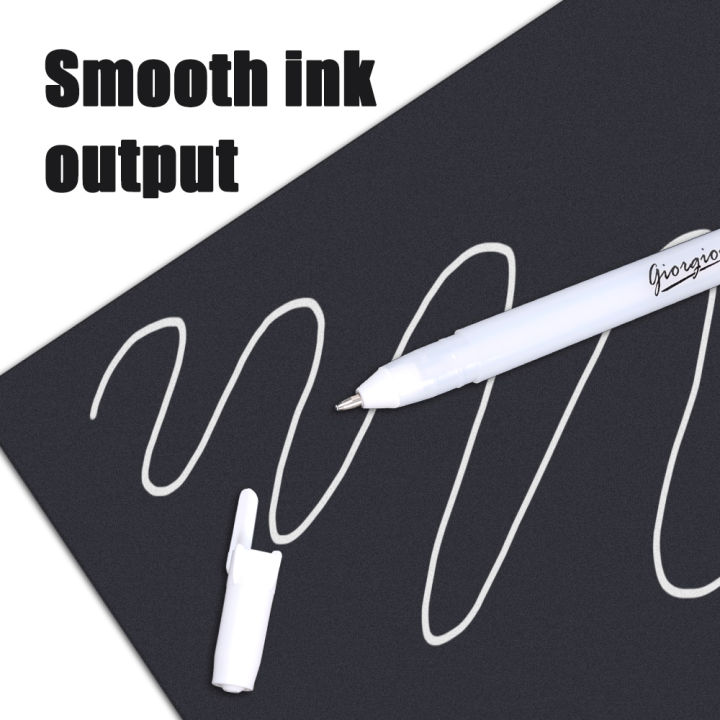 free-shipping-ปากกาปากกาเน้นข้อความสีขาวปากกาเซ็นชื่อปากกามาร์คเกอร์วาดด้วยมือปากการ่างแบบการ์ตูน