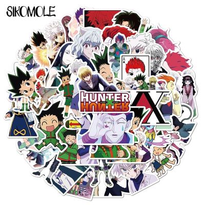 hotx【DT】 10/30/50PCS HUNTER×HUNTER Japan Anime Sticker Luggage Laptop Skateboard Collection Pegatinas Decals Stickers