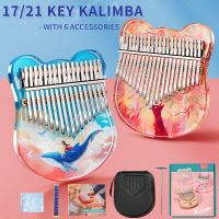 【YF】 Kalimba 17/21 Thumb Calimba Mbira Music Instruments Gifts with Accessories