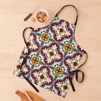 Maltese Tile Apron Apron women 39;s