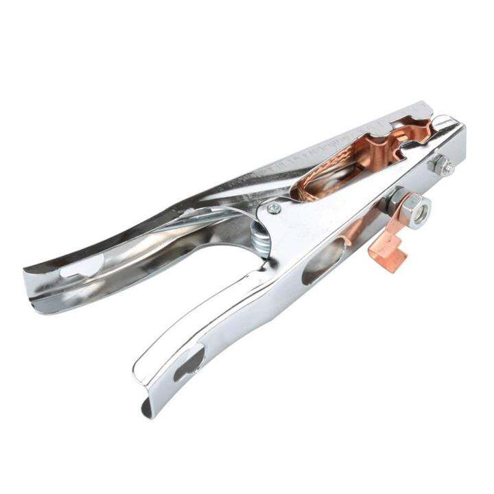 1Pc 300Amp Welding Ground Clamp Welding Electrode Holder Ground Cable Clip for Welding Clamps