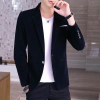 [COD] Cross-border mens casual suit solid version one button single western jacket