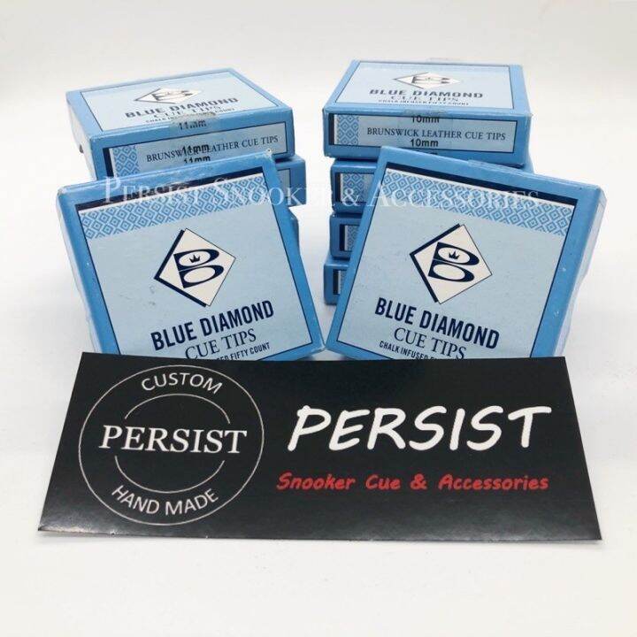 ♠ Original Blue Diamond Snooker Cue Tips Lazada