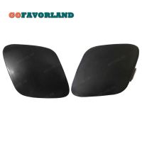 Pair Front Left Right Bumper Tow Hook Eye Caps Trailer Cover Unpainted 53286-05901 53285-05010 For Toyota Avensis T27 2008-2011