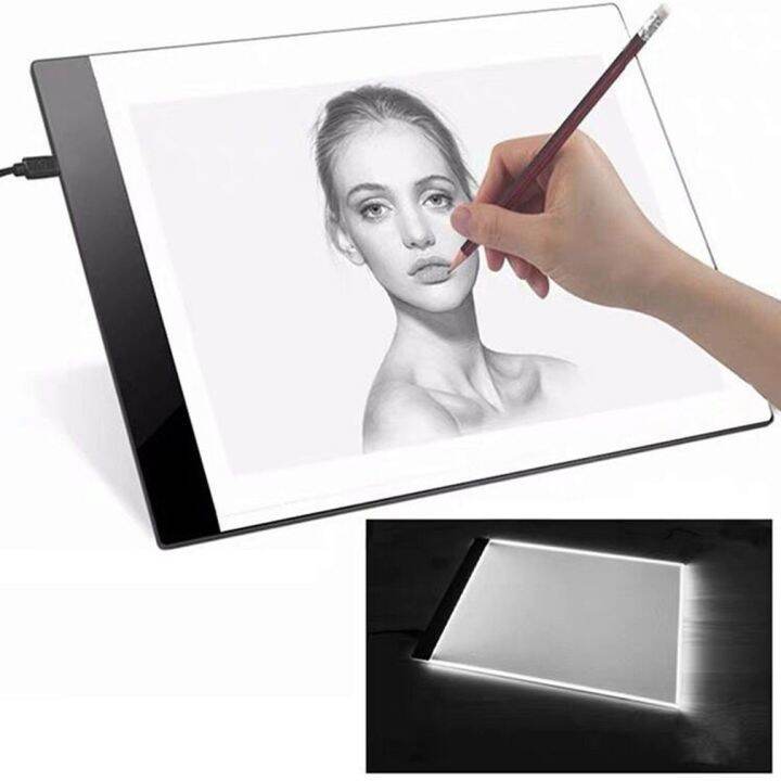 A4 LED Drawing Tablet Digital Graphics Pad USB LED Light Box Copy Board
