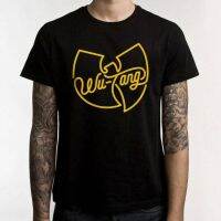 Hot sale WU-TANG CLAN band graphic Mens 100% Cotton Round Neck Short Sleeve T-Shirt  Adult clothes