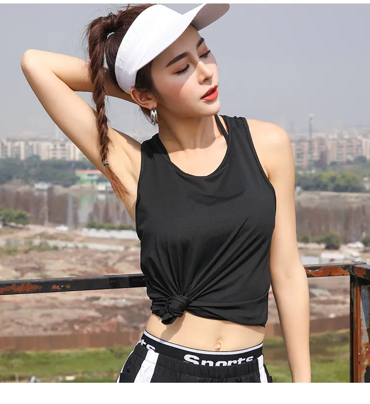 Gym Workout Top Women 2023 Sport Vest Zumba Wear Dry Fit Yoga