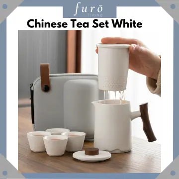 Ceramic kyusu teapot cute cat tea pot chinese kung fu tea set 250ml