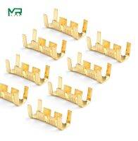 NEW 50pcs/100pcs 453/453C  U-shaped terminal tab cold inserts connectors cold terminal small teeth fascia terminal 2.5-4mm2 Electrical Circuitry Parts