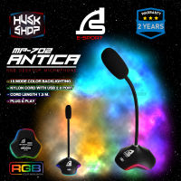 ไมค์คอม Signo MP-702 ANTICA RGB Desktop Microphone ไมค์โครโฟน สำหรับคอมพิวเตอร์ ประกันศูนย์ 2 ปี