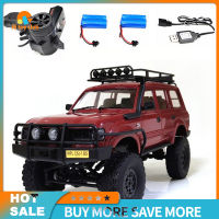 C54-1รถ Rc ใช้ได้กับ Wpl C54 Land Cruiser 4wd ตีนตะขาบ Lc80มอเตอร์260ออฟโรด