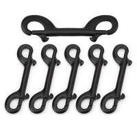 6Pcs สแตนเลสทนทาน115มม. Double Ended คลิป Hook Bolt Snap ดำน้ำหัวเข็มขัดดำน้ำ Kayak Paddle Leash อุปกรณ์เสริม