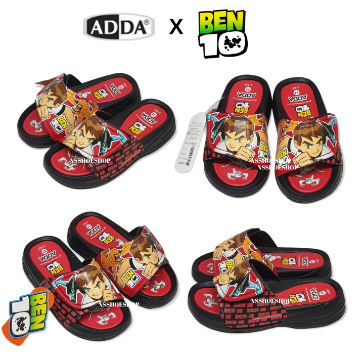 adda-ben10-แอ๊ดด้า-เบนเทน-เบ็นเท็น-รุ่น-31r2r-31r3t-รองเท้าแตะแบบสวม-รองเท้าเด็ก