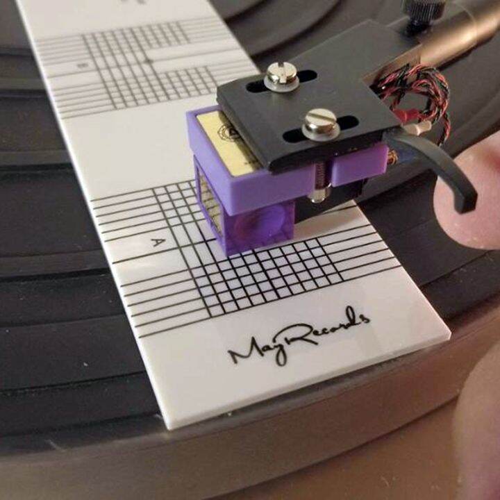 pickup-calibration-distance-gauge-protractor-record-lp-vinyl-turntable-phonograph-phono-cartridge-stylus-alignment