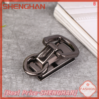 SHENGHAN 1ชิ้นกระเป๋าสอง Cincin Kuping กระเป๋าอุปกรณ์ฮาร์ดแวร์ DIY ตะขอตะขอสำหรับแขวนคู่