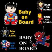 MARVEL สติ๊กเกอร์ BABY ON BOARD